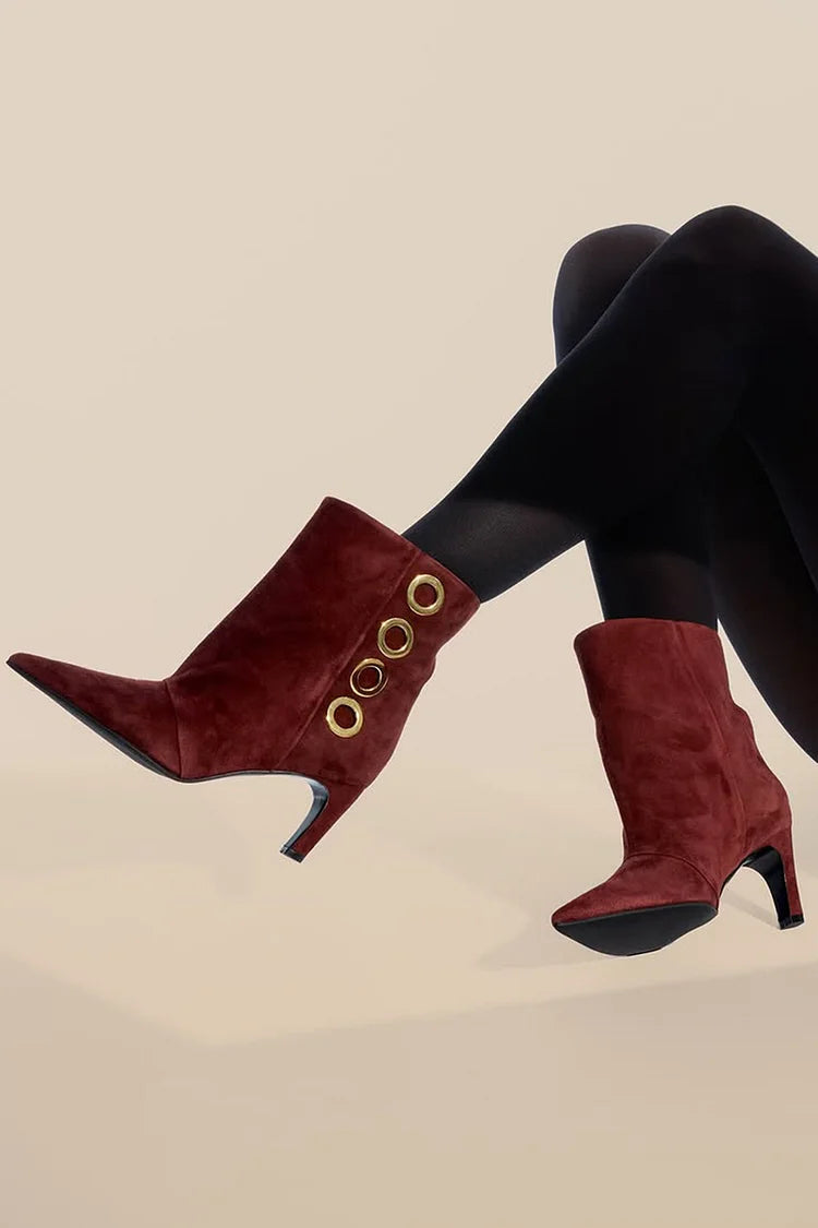 Pauline™ | Elegante Spidse Støvler
