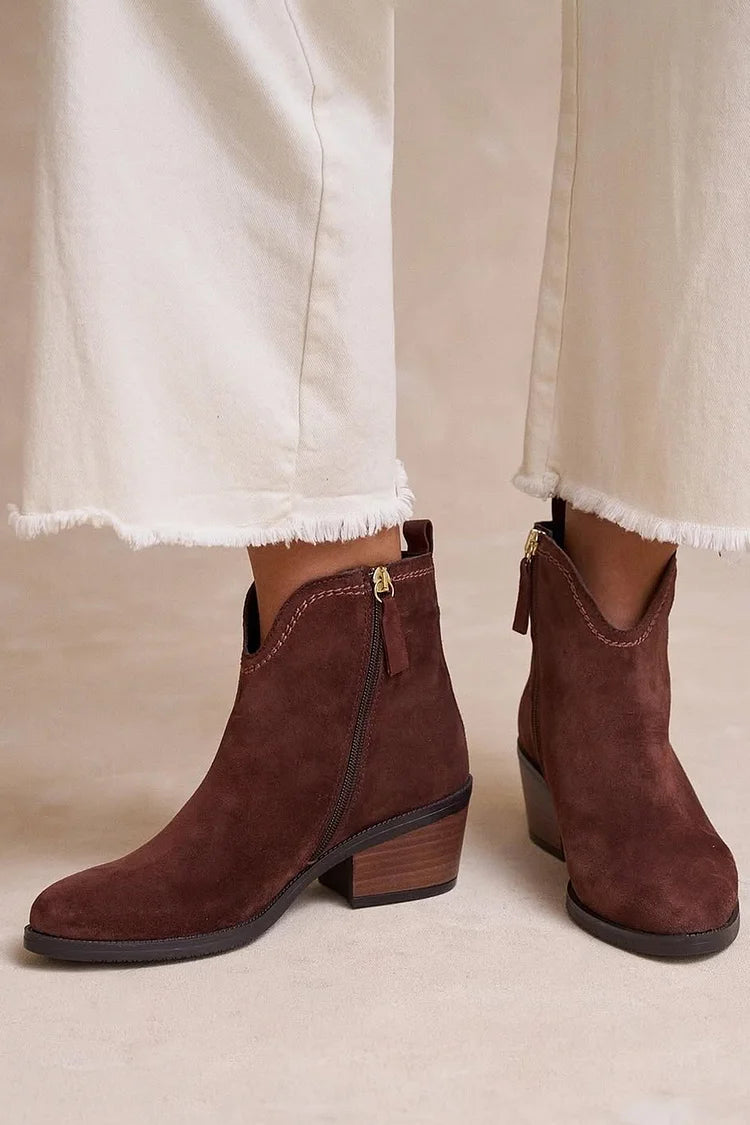 Céline™ | Chic Suede Boots