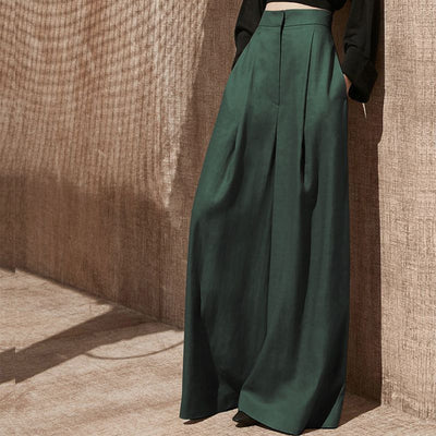 SOLVEIG BUKSER | Bred Silhuet & Underspillet Elegance