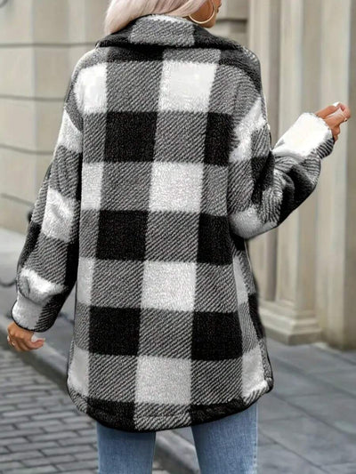 Astrid | Lang Frakke med Hætte og Bindebælte