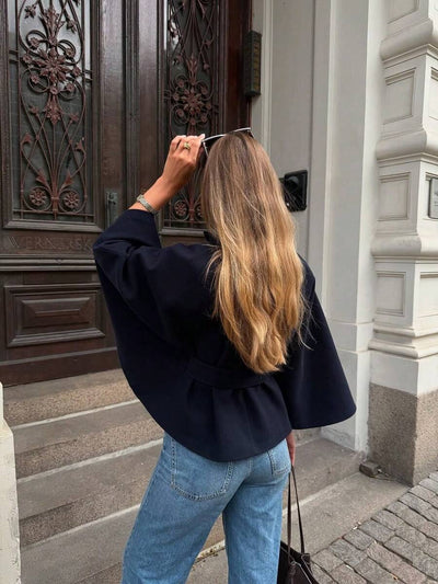 Klara | Lang Pelslignende Jakke i Fleece