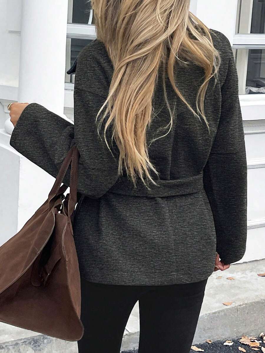 Ella | Oversized Frakke i Kunstuld