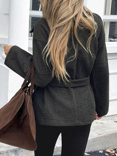 Ella | Oversized Frakke i Kunstuld