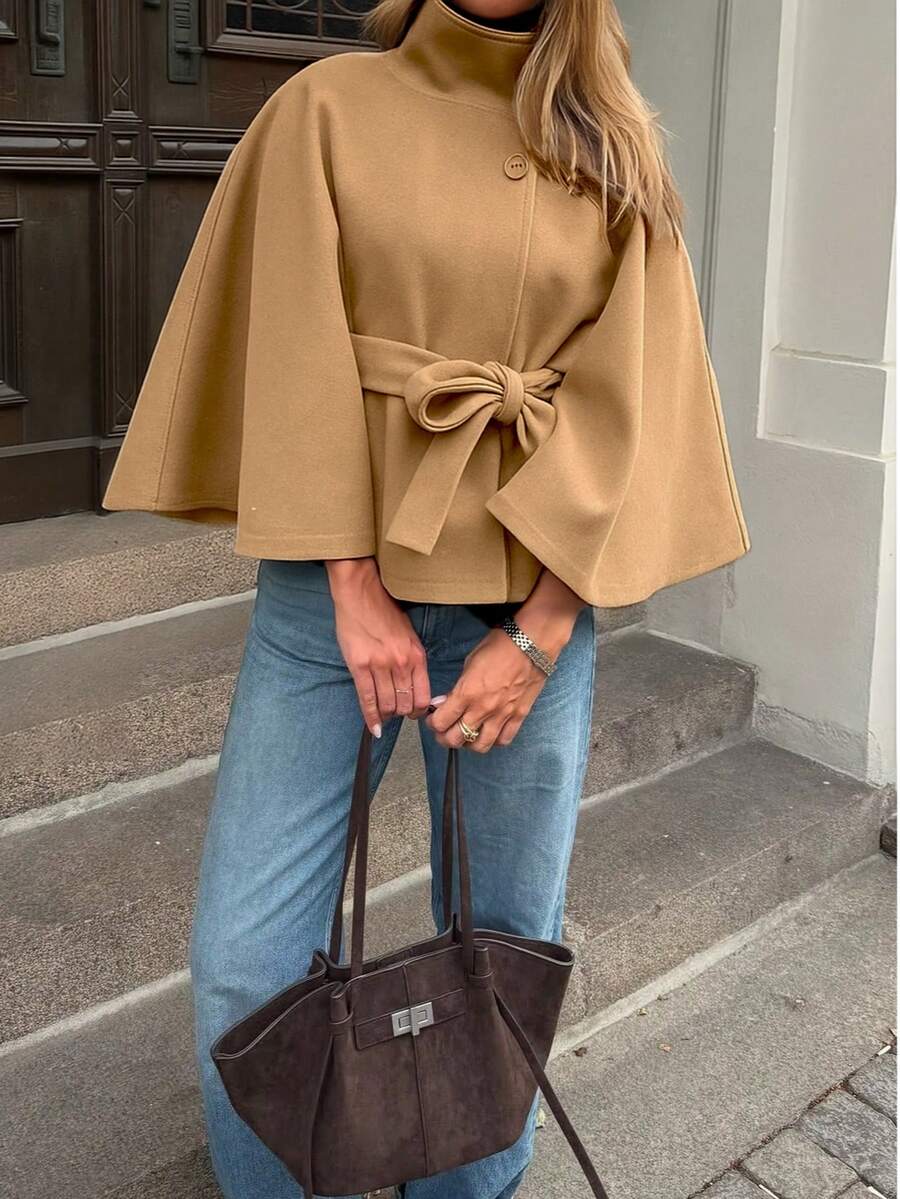 Klara | Lang Pelslignende Jakke i Fleece