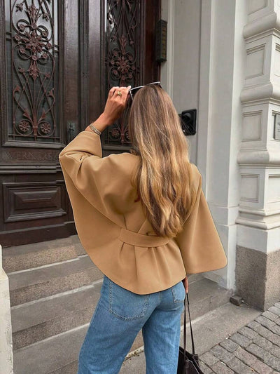 Klara | Lang Pelslignende Jakke i Fleece