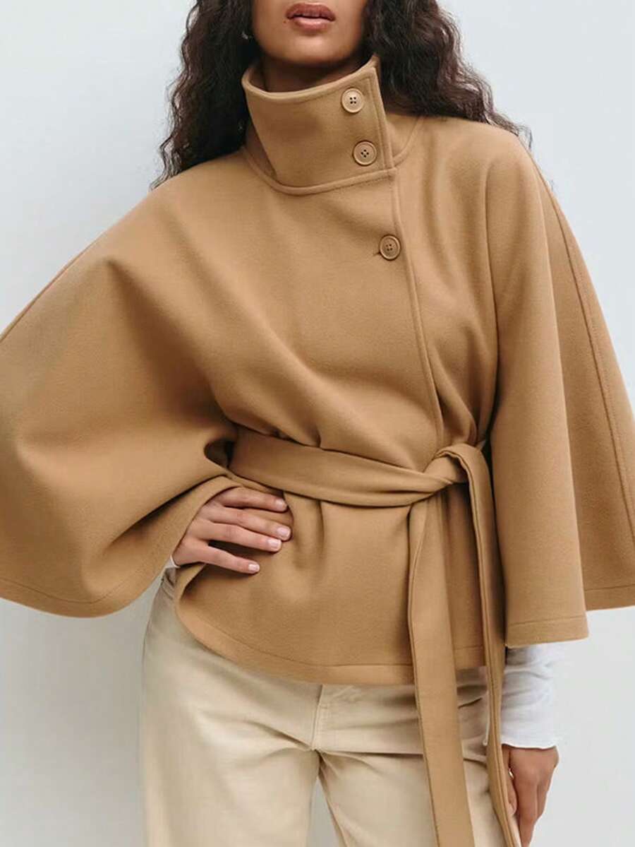 Klara | Lang Pelslignende Jakke i Fleece