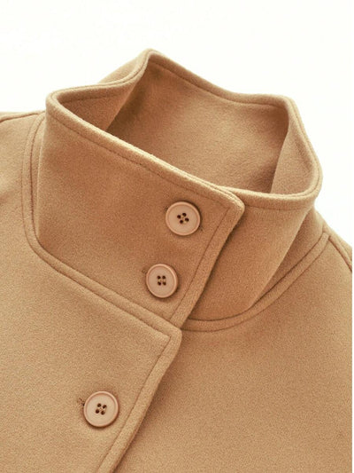 Klara | Lang Pelslignende Jakke i Fleece