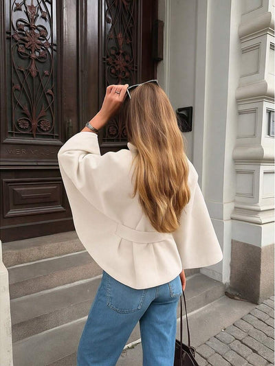 Klara | Lang Pelslignende Jakke i Fleece