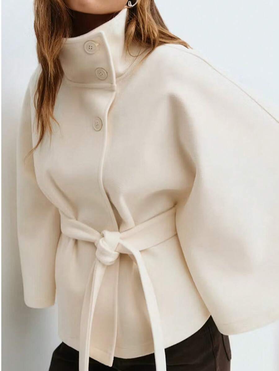 Klara | Lang Pelslignende Jakke i Fleece