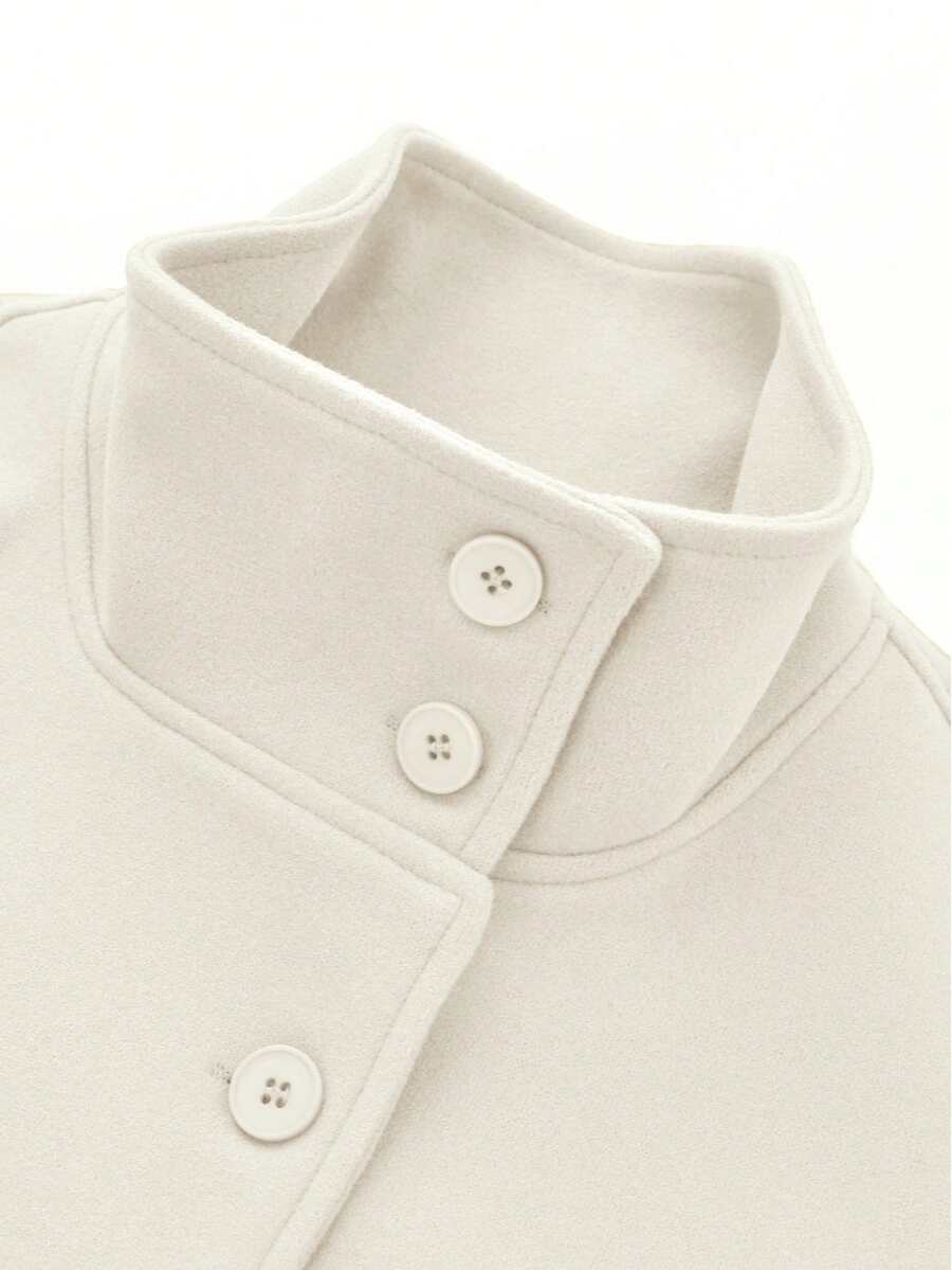 Klara | Lang Pelslignende Jakke i Fleece