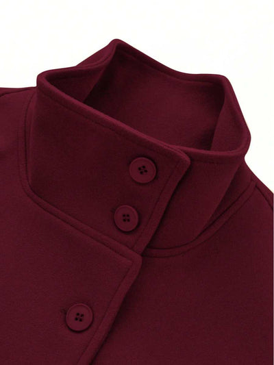 Klara | Lang Pelslignende Jakke i Fleece