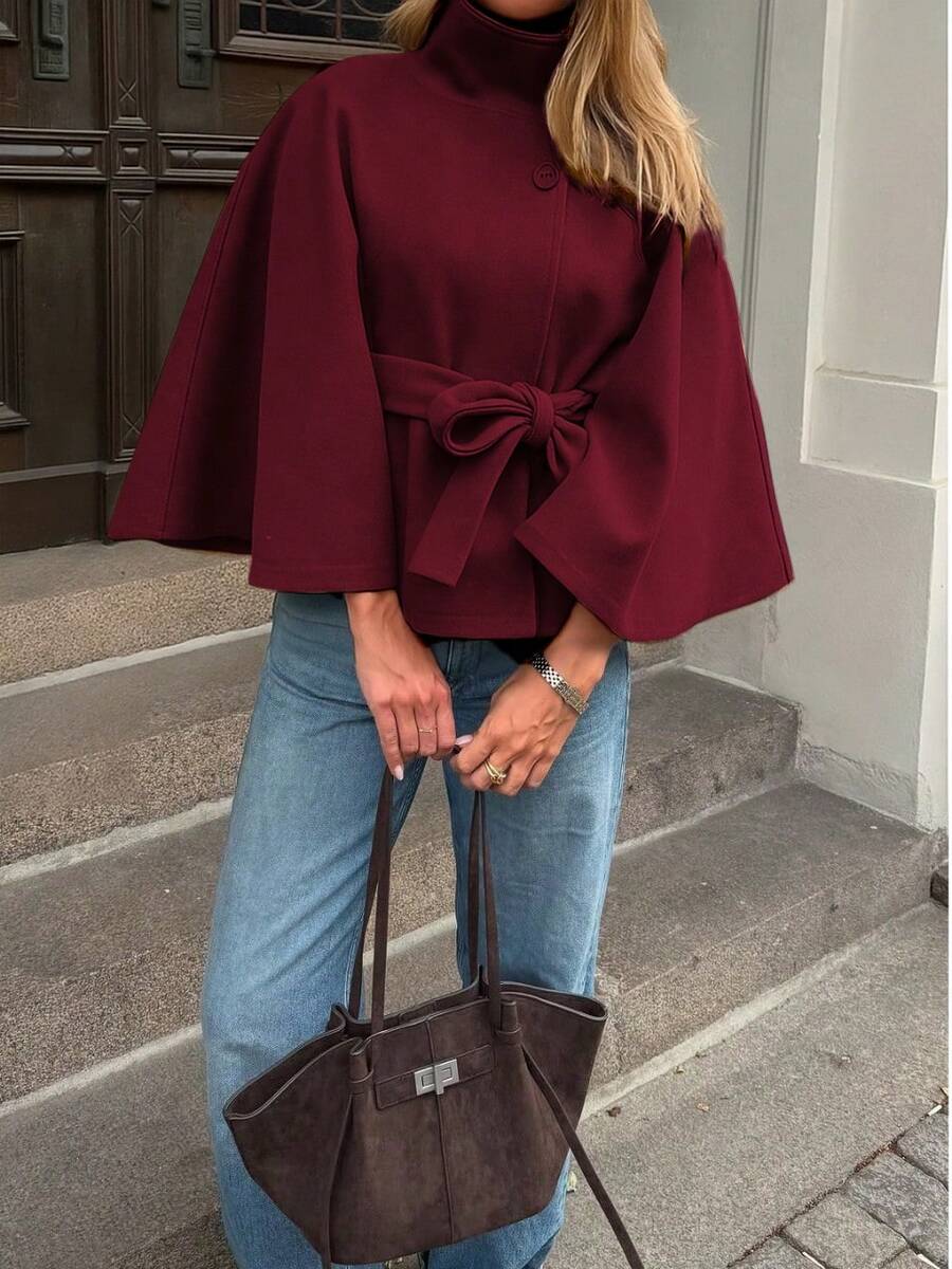 Klara | Lang Pelslignende Jakke i Fleece