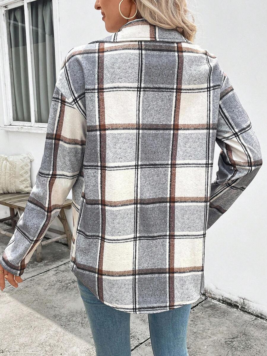 Ingrid | Klassisk Trenchcoat i Vinterudgave