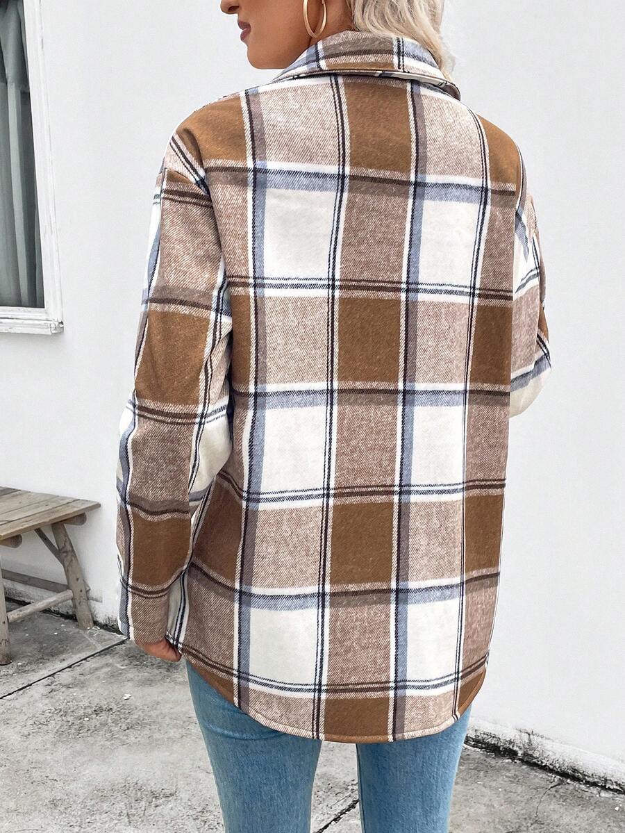 Ingrid | Klassisk Trenchcoat i Vinterudgave