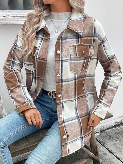 Ingrid | Klassisk Trenchcoat i Vinterudgave