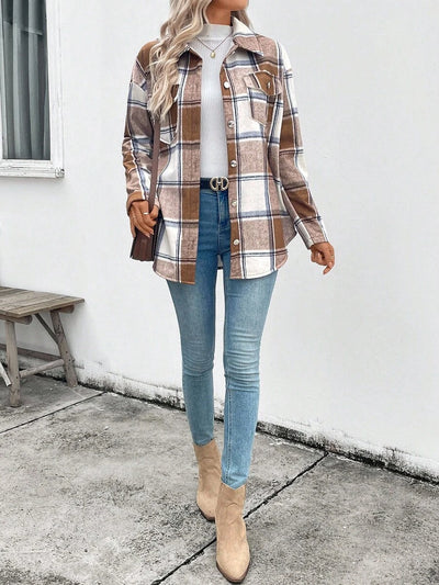 Ingrid | Klassisk Trenchcoat i Vinterudgave