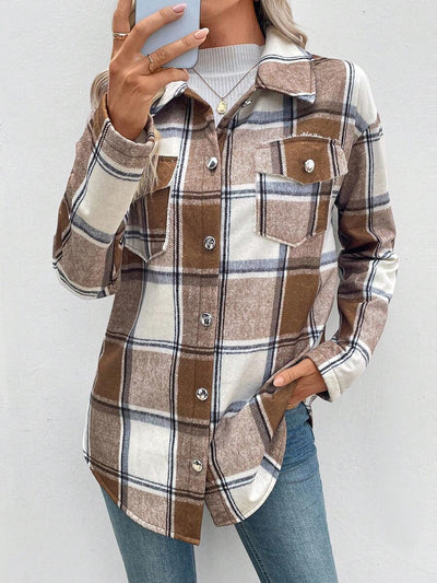 Ingrid | Klassisk Trenchcoat i Vinterudgave