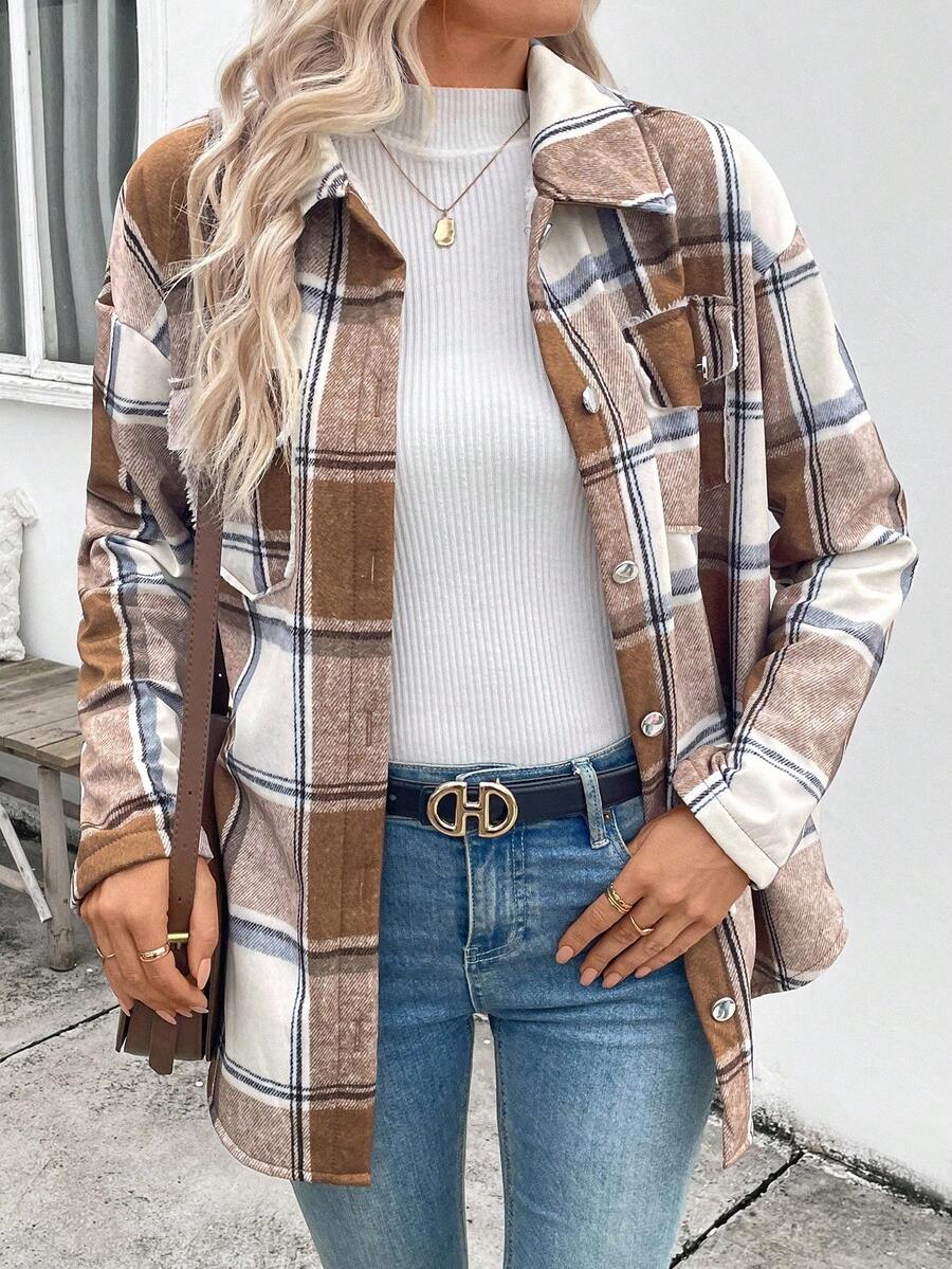 Ingrid | Klassisk Trenchcoat i Vinterudgave