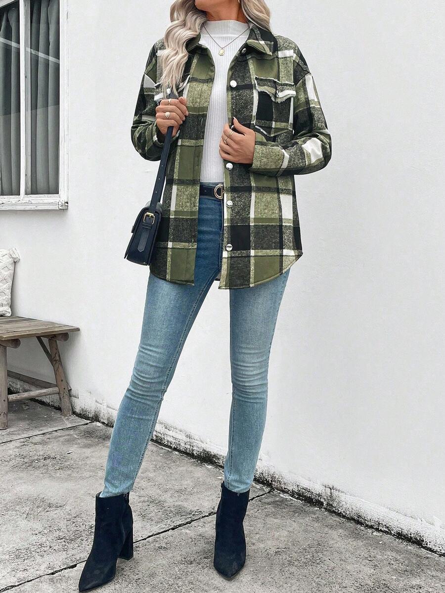 Ingrid | Klassisk Trenchcoat i Vinterudgave