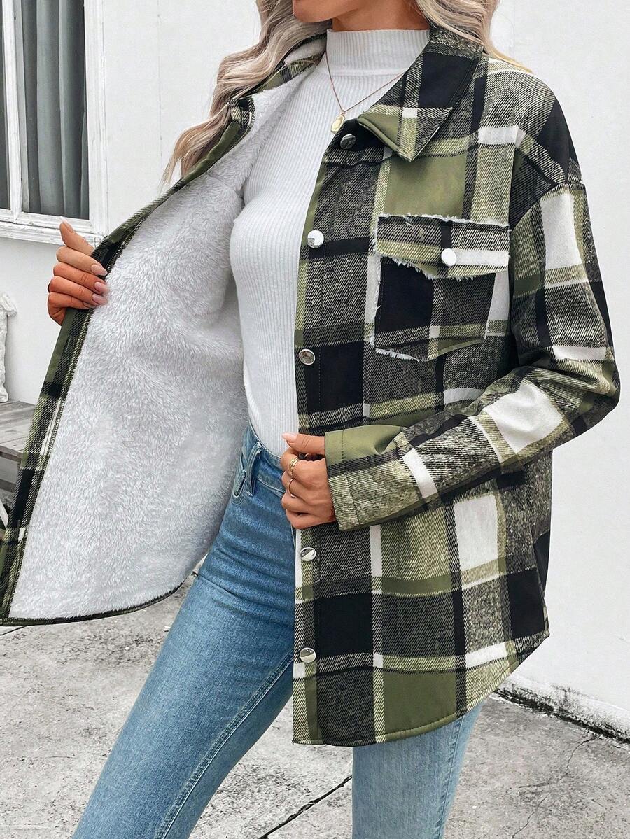 Ingrid | Klassisk Trenchcoat i Vinterudgave