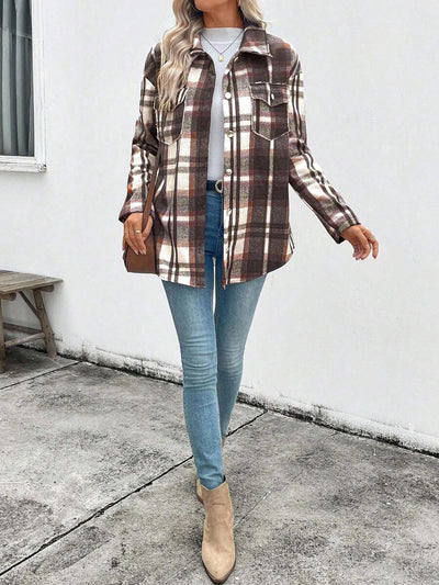 Ingrid | Klassisk Trenchcoat i Vinterudgave