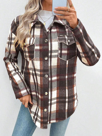 Ingrid | Klassisk Trenchcoat i Vinterudgave