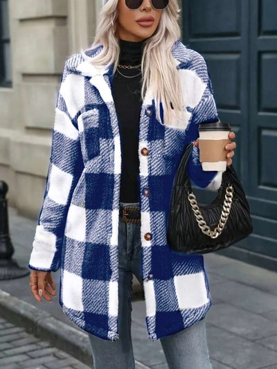 Astrid | Lang Frakke med Hætte og Bindebælte