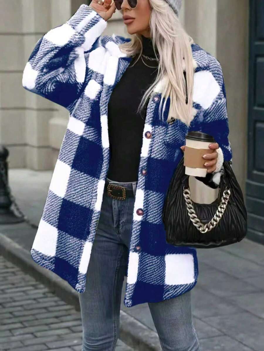 Astrid | Lang Frakke med Hætte og Bindebælte