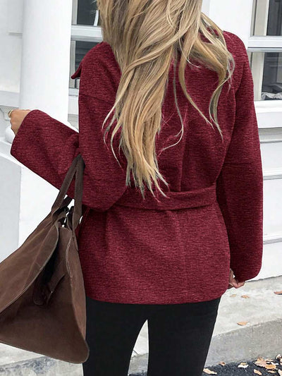 Ella | Oversized Frakke i Kunstuld