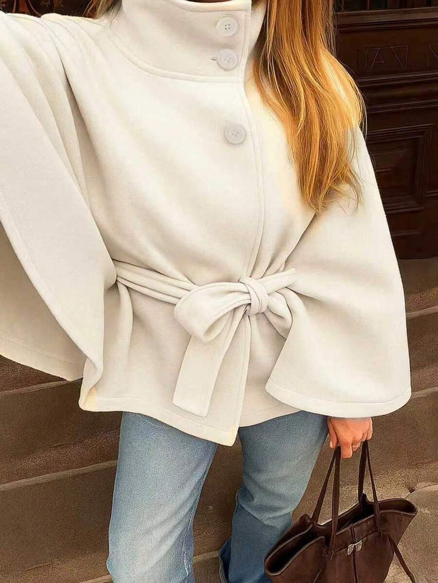 Klara | Lang Pelslignende Jakke i Fleece