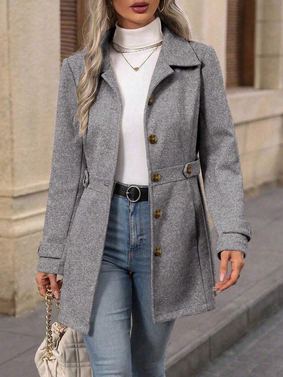 Sigrid | Blød Teddyjakke med Lynlås