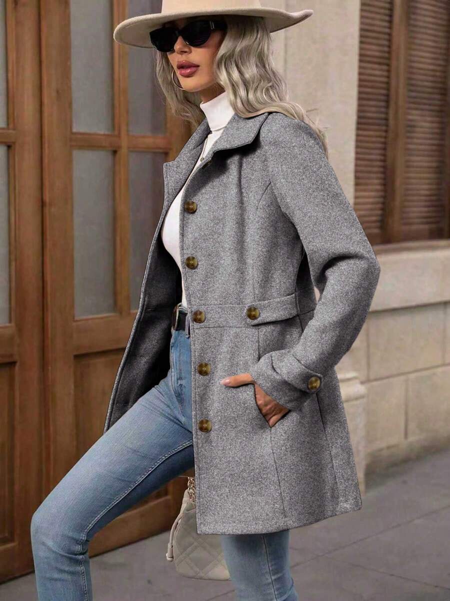 Sigrid | Blød Teddyjakke med Lynlås