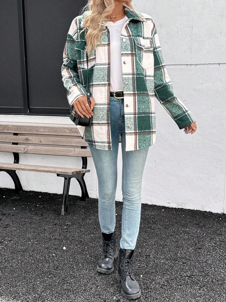 Ingrid | Klassisk Trenchcoat i Vinterudgave