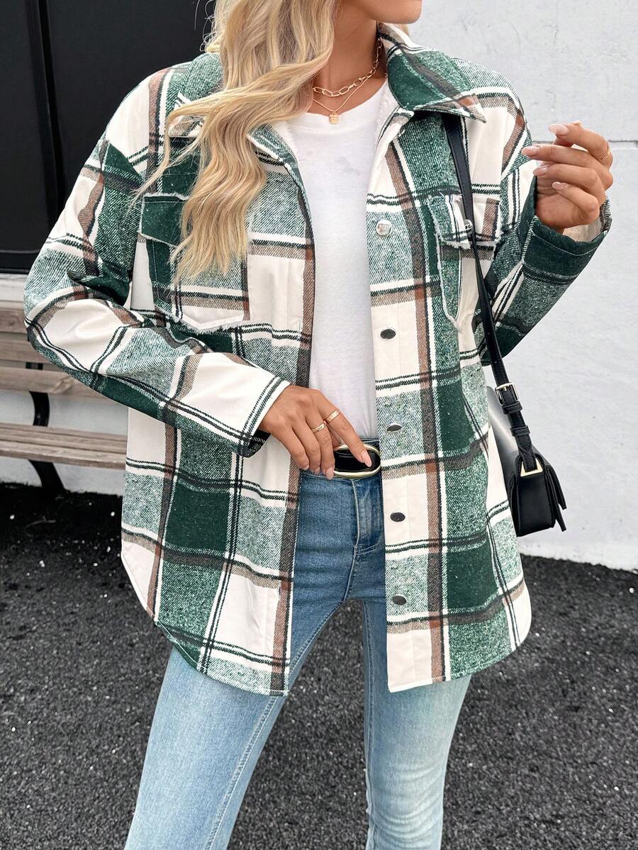 Ingrid | Klassisk Trenchcoat i Vinterudgave