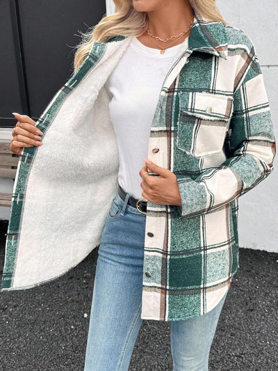 Ingrid | Klassisk Trenchcoat i Vinterudgave