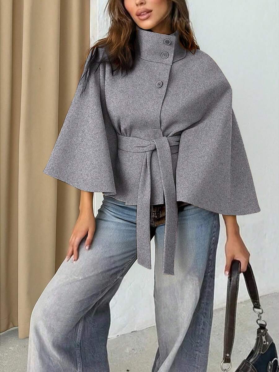 Klara | Lang Pelslignende Jakke i Fleece