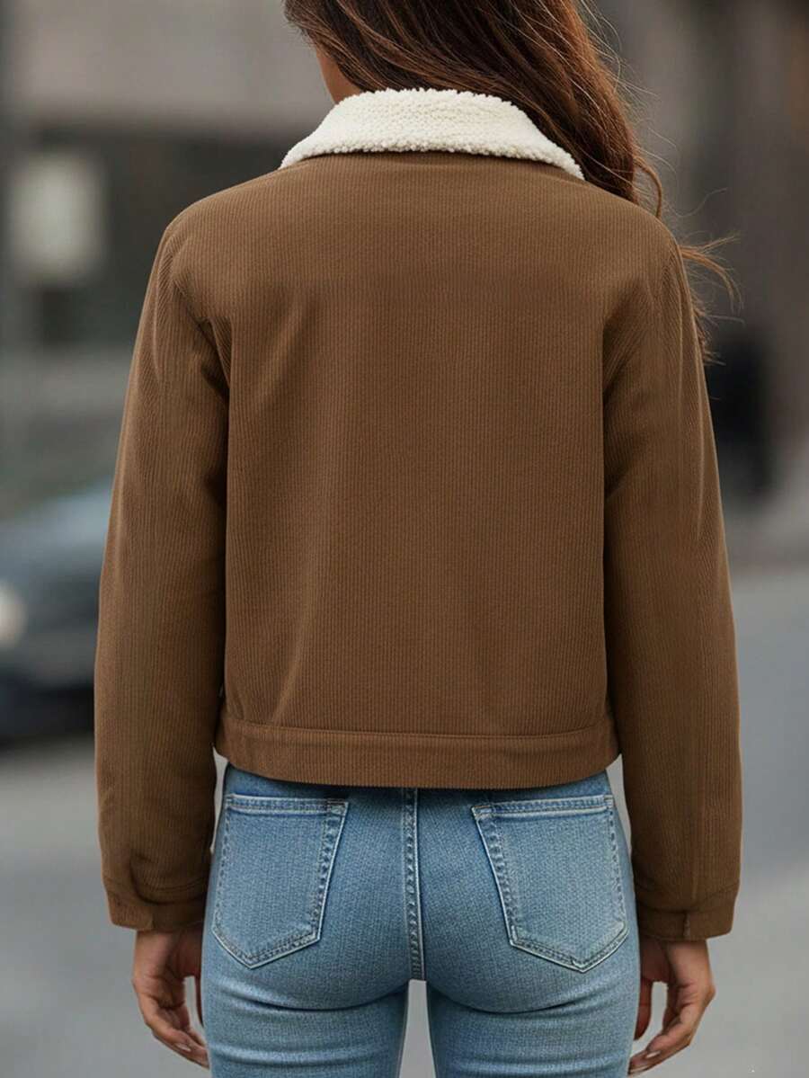 Alma | Elegant Frakke med Uldblanding