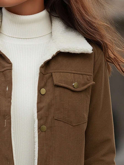 Alma | Elegant Frakke med Uldblanding