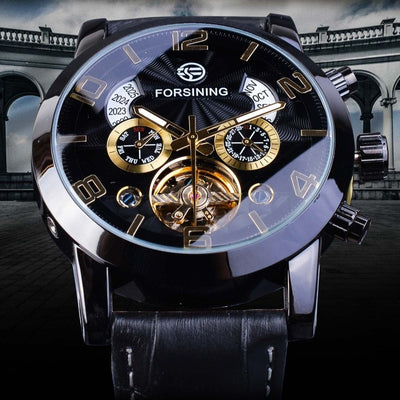 Gaspard™ | Automatisk Tourbillon Urverk