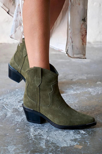 Élise™ | Korte Suede Støvler
