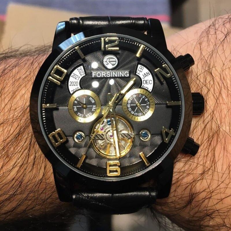 Gaspard™ | Automatisk Tourbillon Urverk
