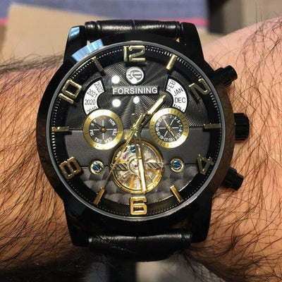 Gaspard™ | Automatisk Tourbillon Urverk