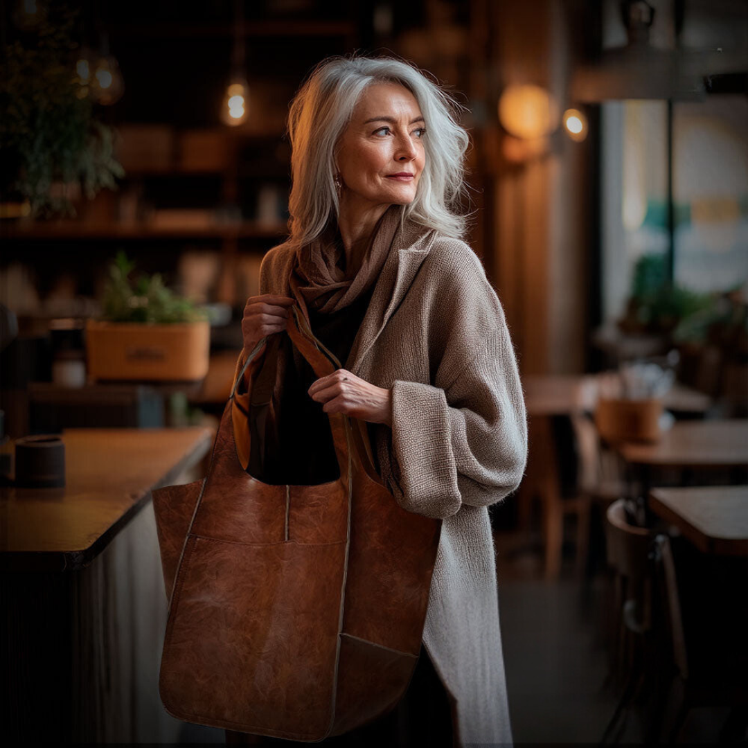 Laura™ | Vintage Taske - Attraktion af Tidens Løb