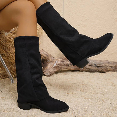 Noémie™ | Høje Suede Støvler" can be rewritten as "Noémie™ | High Suede Boots.