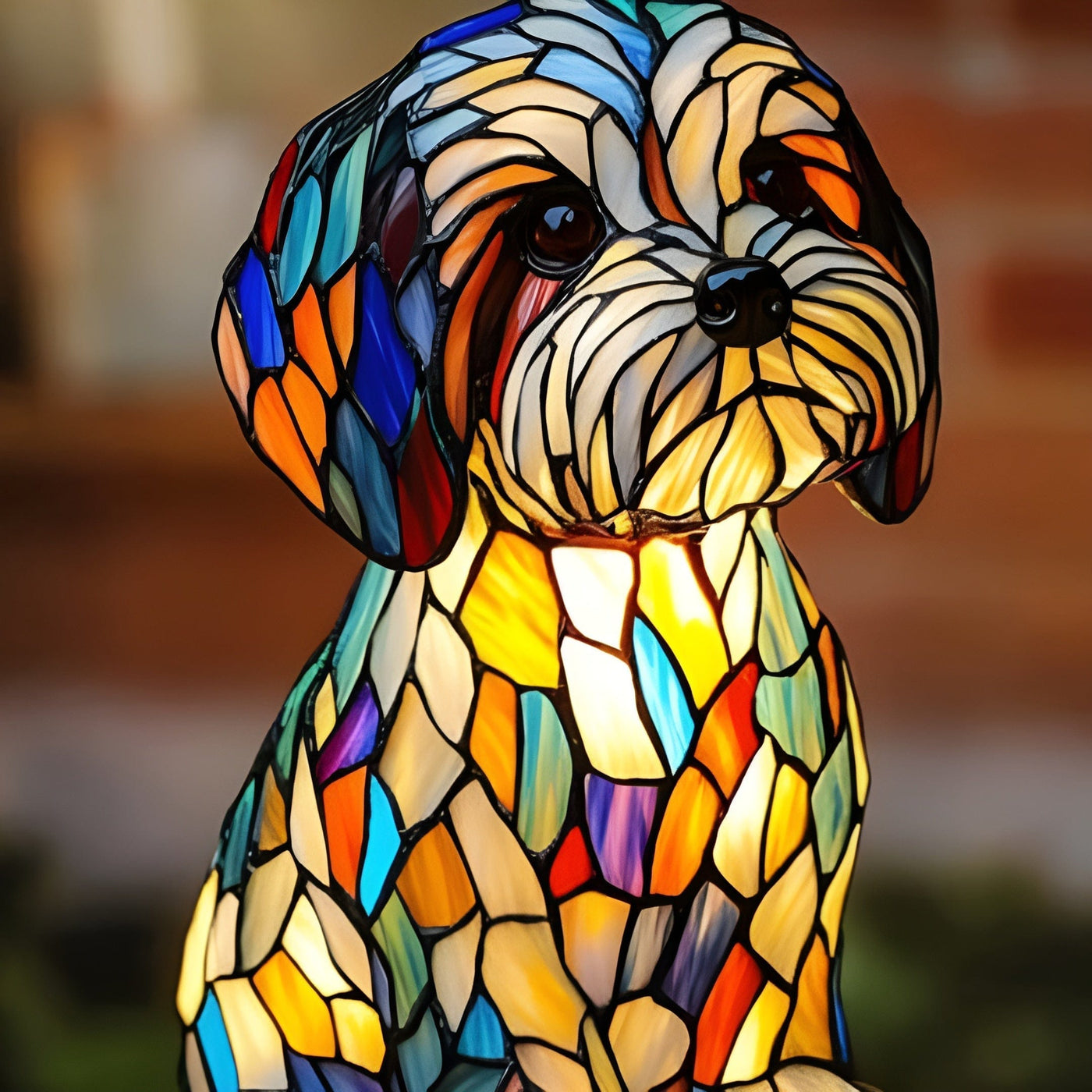 Animal Glow™ | Handcrafted Stained Glass Lamp
