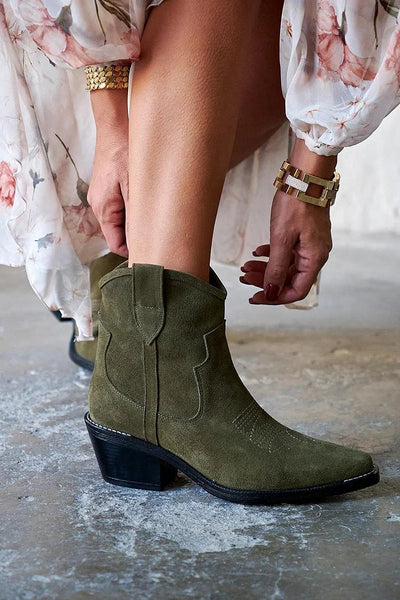 Élise™ | Korte Suede Støvler