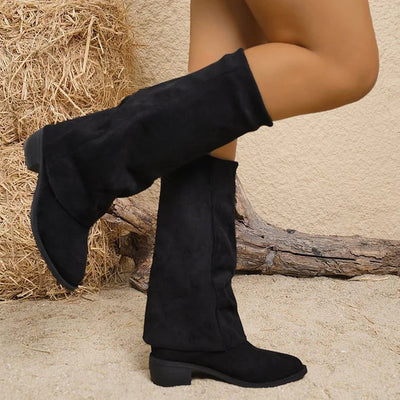 Noémie™ | Høje Suede Støvler" can be rewritten as "Noémie™ | High Suede Boots.