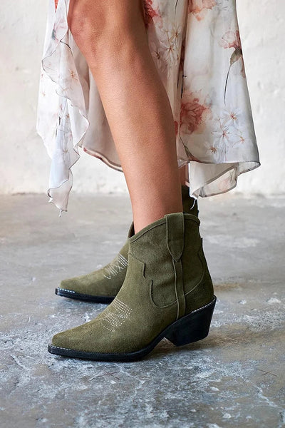 Élise™ | Korte Suede Støvler