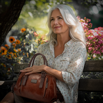 Silke™ | Tidless Luxury Bag with a Statement