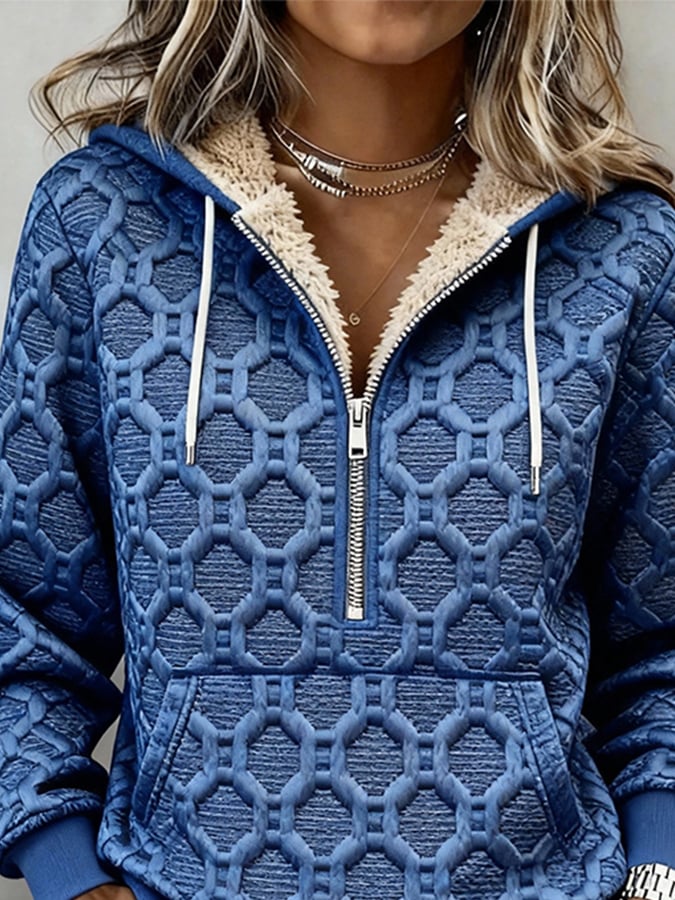 Oline | 3D Struktur Hoodie